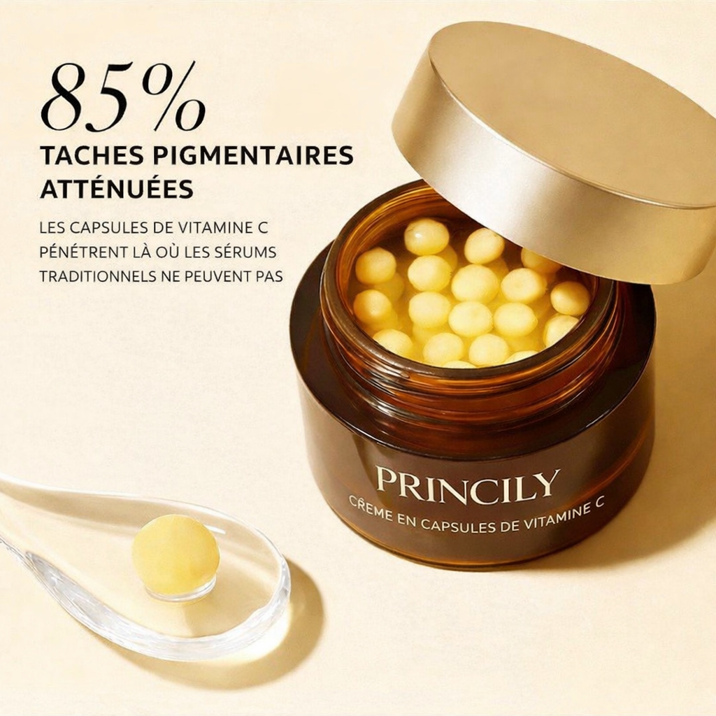 Princily | Crème Vitamine C - Éclat Naturel Instantané